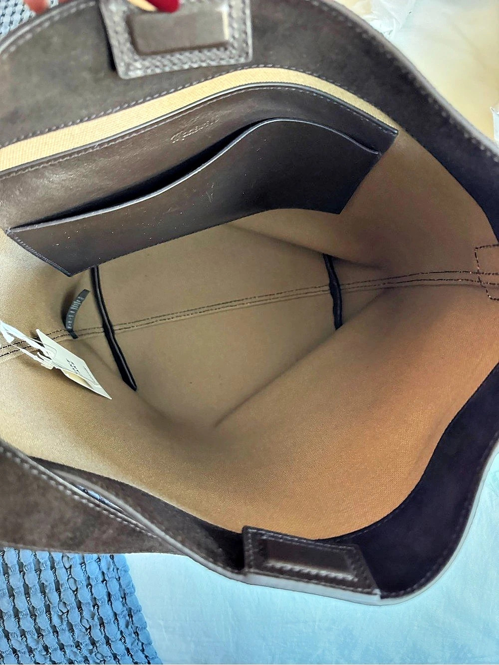Madewell Essentials Bag Leather in Brown NWT - Picture 6 of 11
